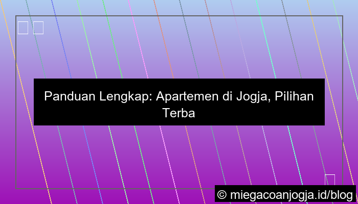 desain apartemen di jogja