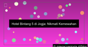 grafik hotel bintang 5 di jogja