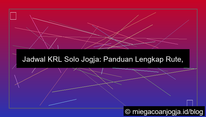 gambar jadwal krl solo jogja