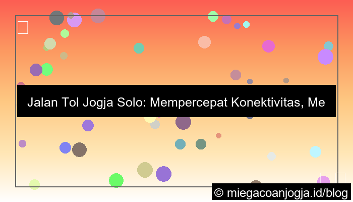 desain jalan tol jogja solo