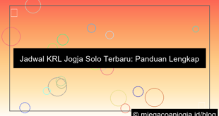 gambar krl jogja solo jadwal