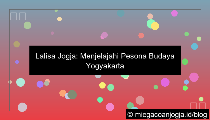 grafik lalisa jogja