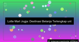 lotte mart jogja