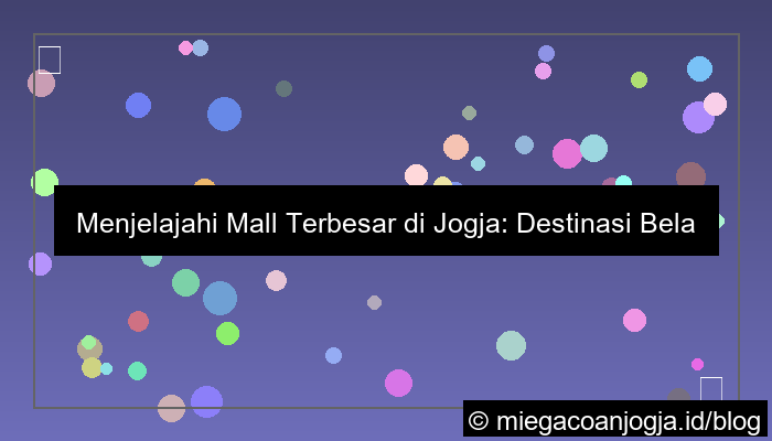 mall terbesar di jogja