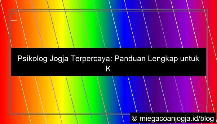 psikolog jogja