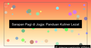 visual sarapan pagi di jogja