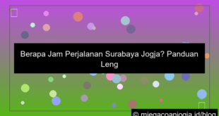 surabaya jogja berapa jam