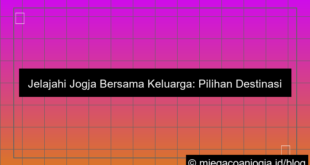 grafik tempat wisata di jogja untuk keluarga