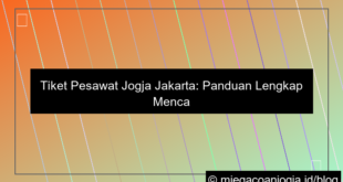 tiket pesawat jogja jakarta