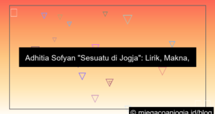 adhitia sofyan sesuatu di jogja lyrics