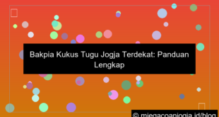 grafik bakpia kukus tugu jogja terdekat