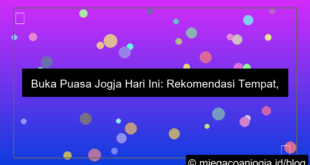 ilustrasi buka puasa jogja hari ini