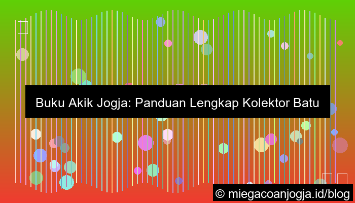 buku akik jogja
