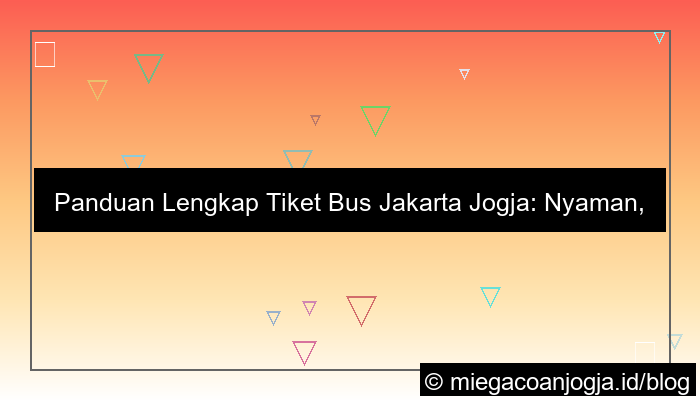 visual bus jakarta jogja