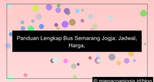 bus semarang jogja