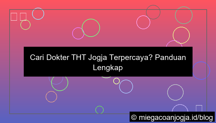ilustrasi dokter tht jogja