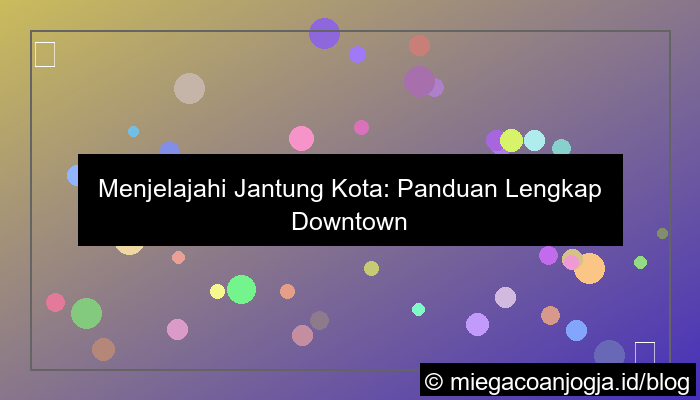 desain downtown jogja