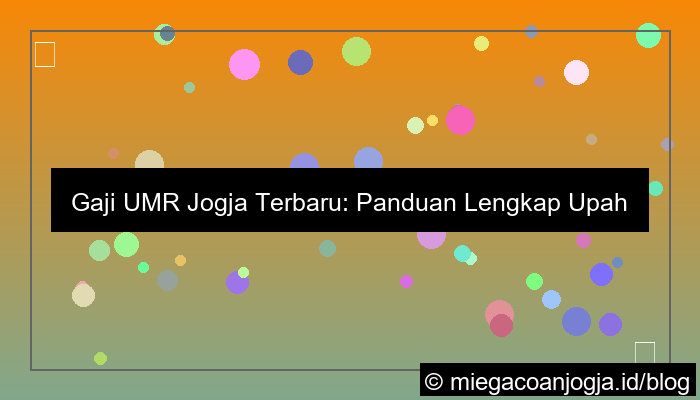 ilustrasi gaji umr jogja