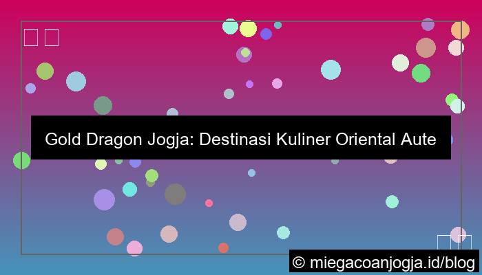 gold dragon jogja
