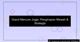 grafik grand mercure jogja