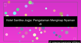 visual hotel santika jogja