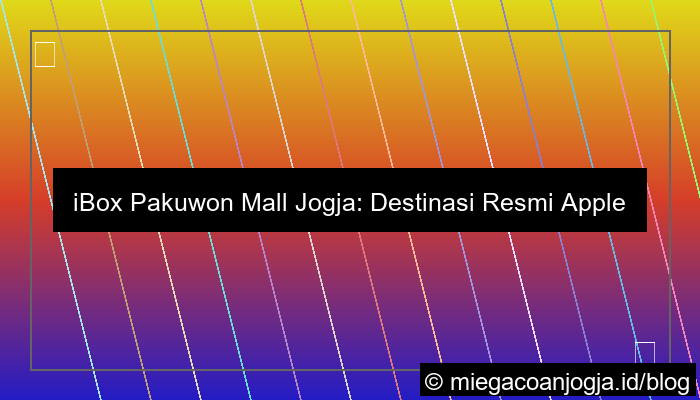 ibox pakuwon mall jogja