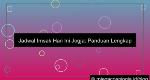 imsak hari ini jogja