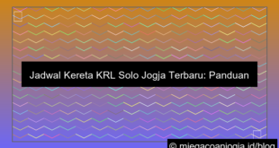 visual jadwal kereta krl solo jogja