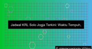 ilustrasi jam krl solo jogja