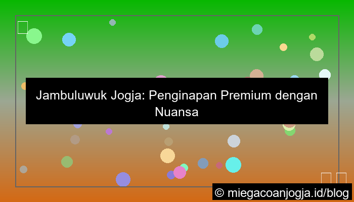 visual jambuluwuk jogja