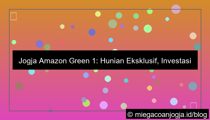 gambar jogja amazon green 1