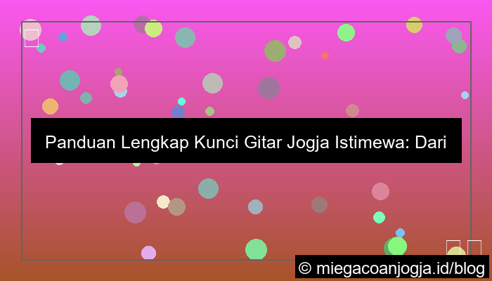 gambar jogja istimewa chord