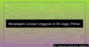 jurusan di isi jogja