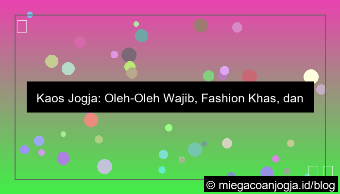 kaos jogja