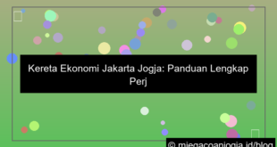 ilustrasi kereta ekonomi jakarta jogja