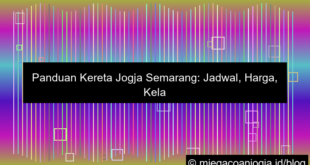 kereta jogja semarang