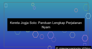 ilustrasi kereta jogja solo