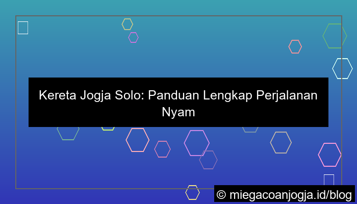 ilustrasi kereta jogja solo