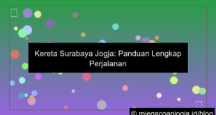 kereta surabaya jogja