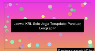 krl solo jogja jadwal