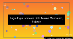 lagu jogja istimewa lirik