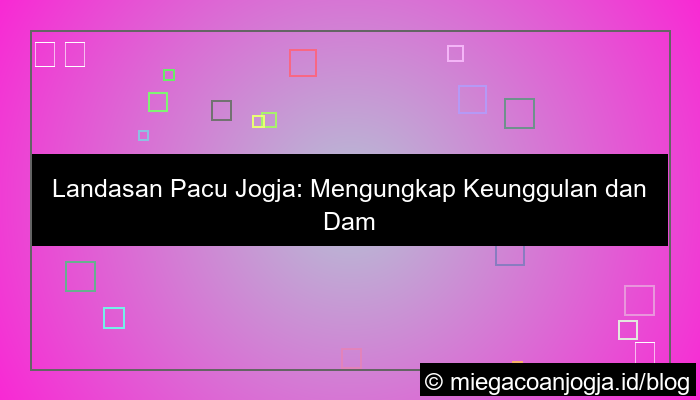 landasan pacu jogja