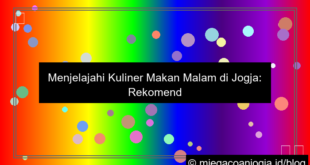 makan malam di jogja