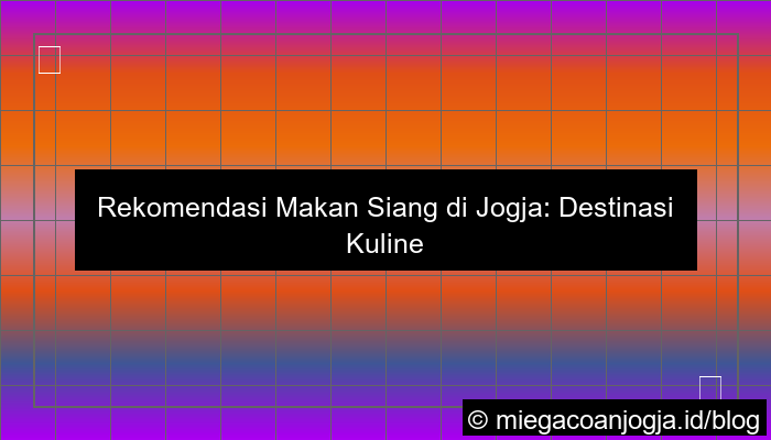 visual makan siang di jogja