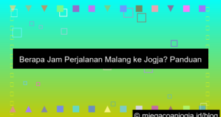 malang ke jogja berapa jam
