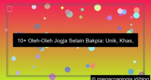 oleh oleh jogja selain bakpia