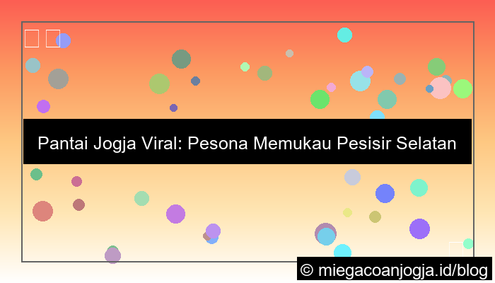 grafik pantai jogja yang viral
