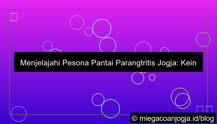 grafik pantai parangtritis jogja