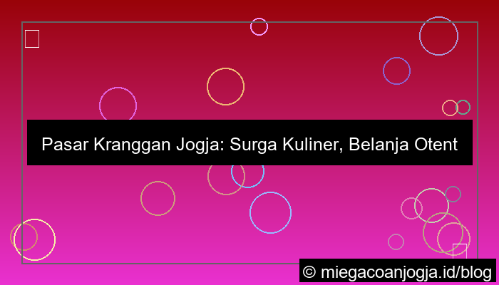 pasar kranggan jogja