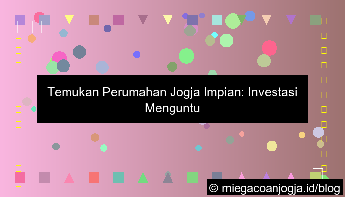 grafik perumahan jogja